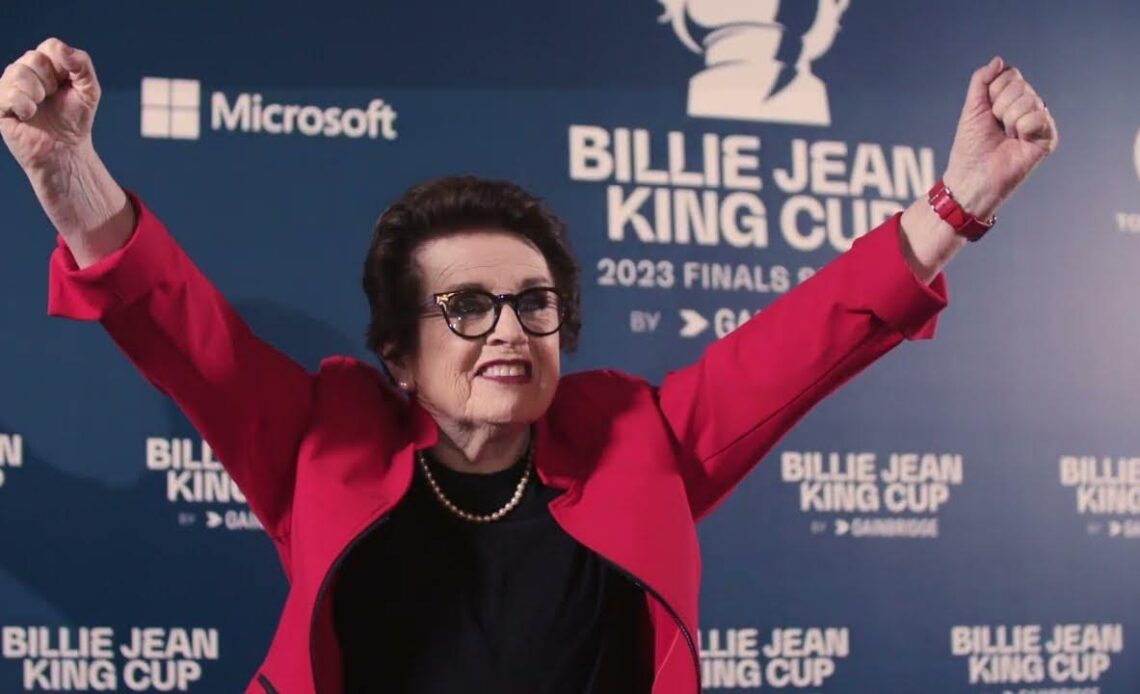 Billie Jean King on the past, present and future of the women's world cup of tennis