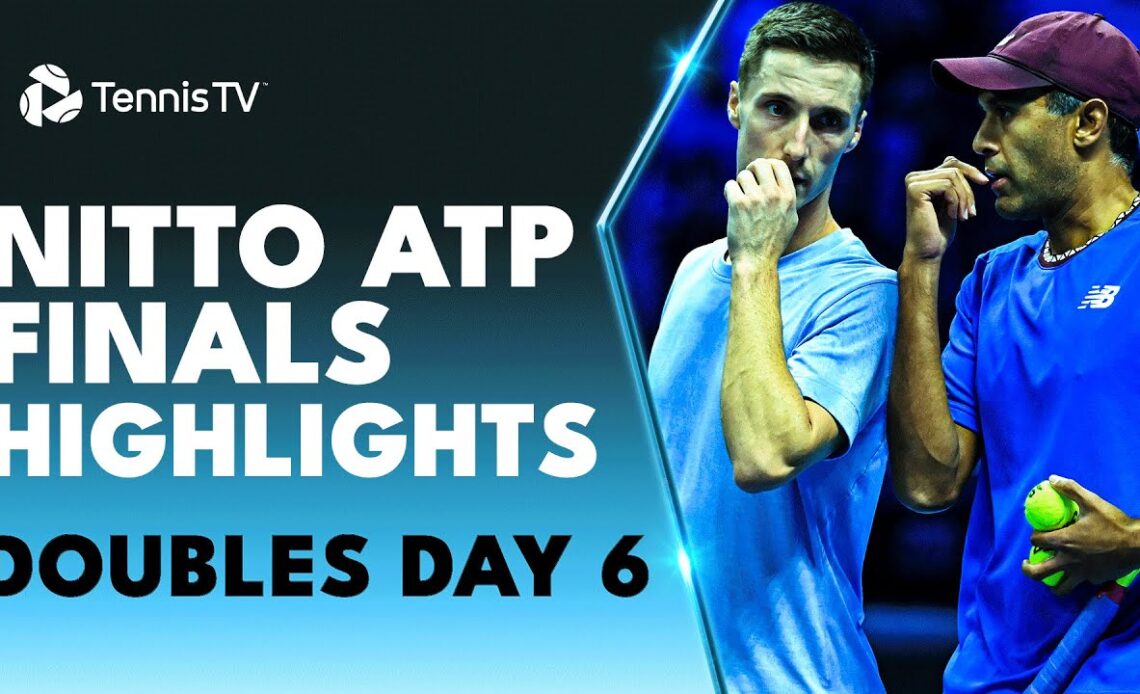 Bopanna/Ebden, Ram/Salisbury & More Feature | Nitto ATP Finals Doubles Highlights Day 6