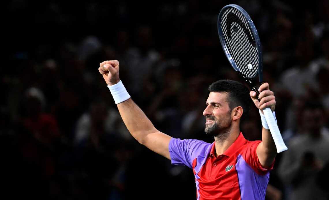 Djokovic leads Serbia into Davis Cup semis vs. Britain