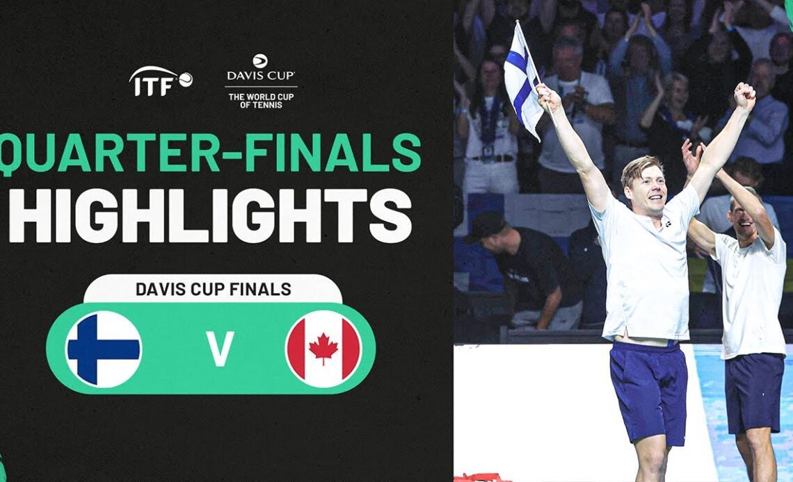 Highlights: Heliovaara/Virtanen (FIN) v Pospisil/Galarneau (CAN)