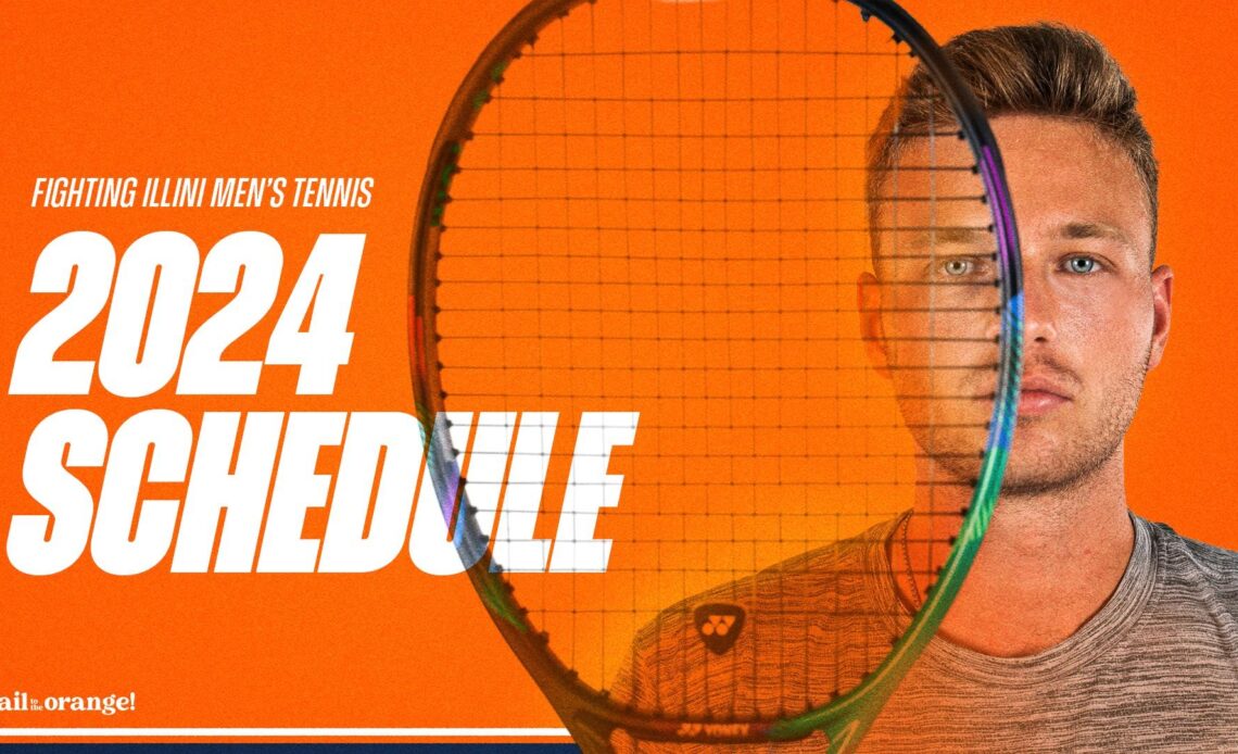 Illinois Men's Tennis Announces 2024 Schedule