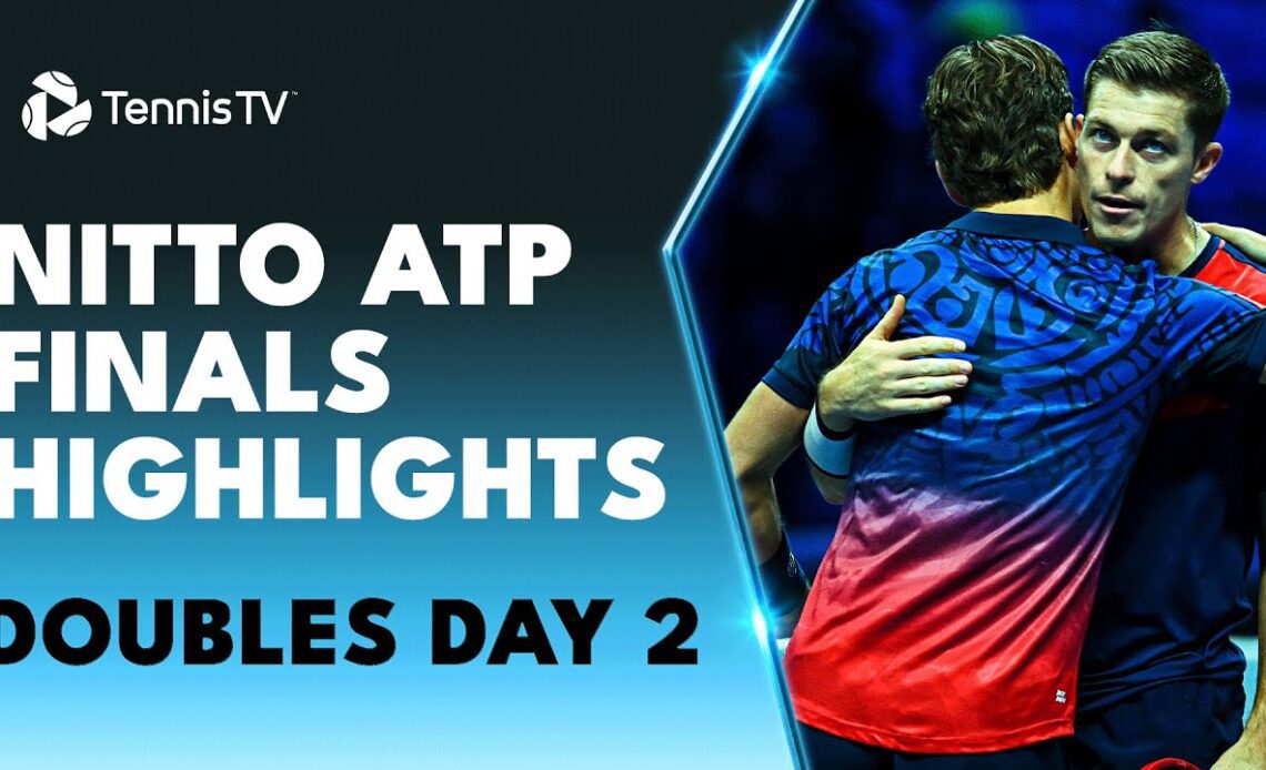 Koolhof/Skupski & Ram/Salisbury Feature | Nitto ATP Finals 2023 Doubles Highlights Day 2