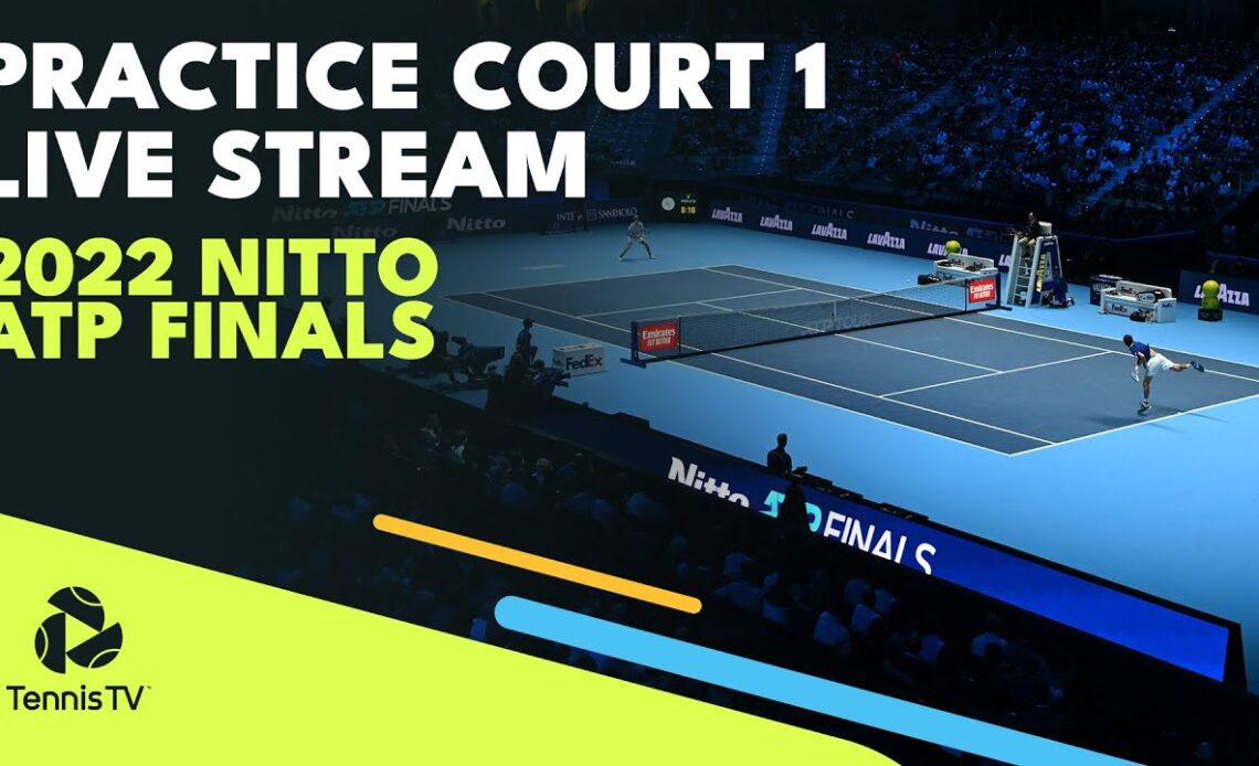 LIVE PRATICE STREAM:Nitto ATP Finals 2023 | Court 1