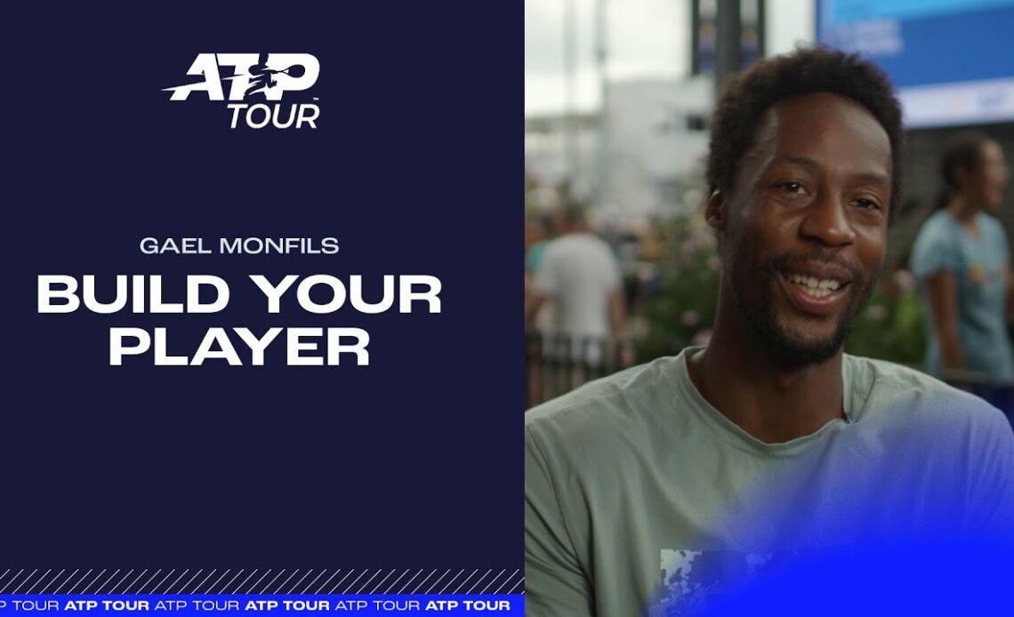 Monfils builds his PERFECT player 🤩
