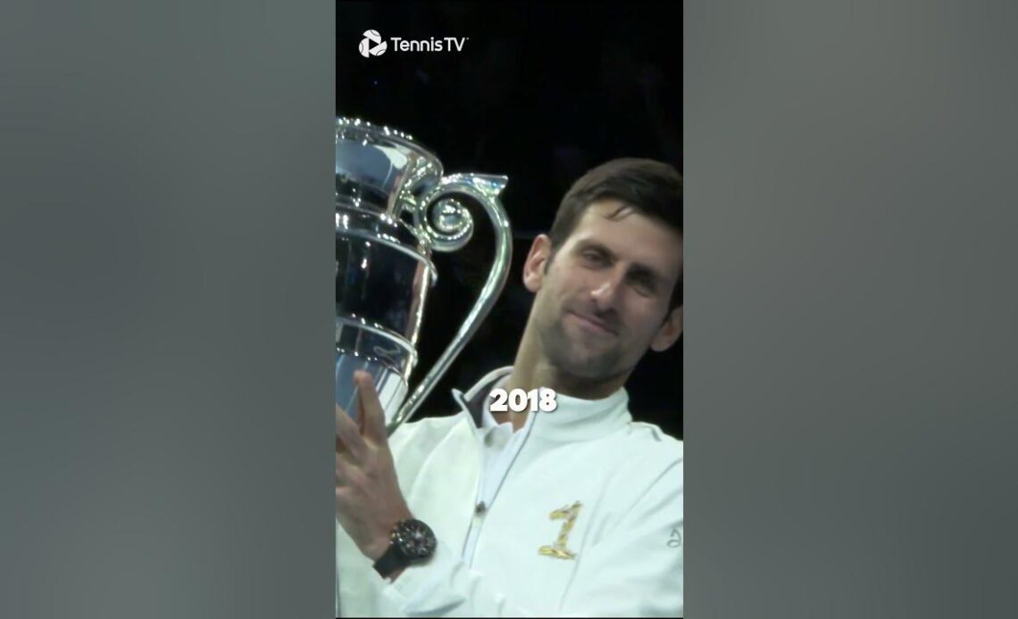 Novak Djokovic: 8-Time Year-End No. 1 👑