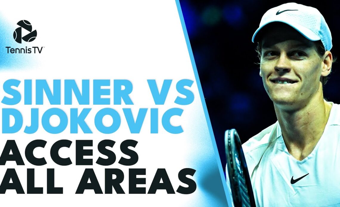 Novak Djokovic vs Jannik Sinner: Access All Areas! | Nitto ATP Finals 2023 Highlights