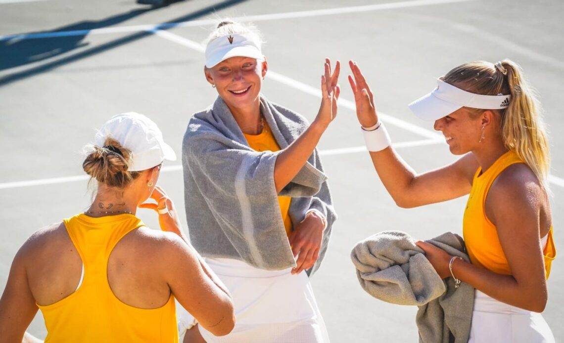 Sun Devils Sweep Doubles on Final Day of Thunderbird Invitational