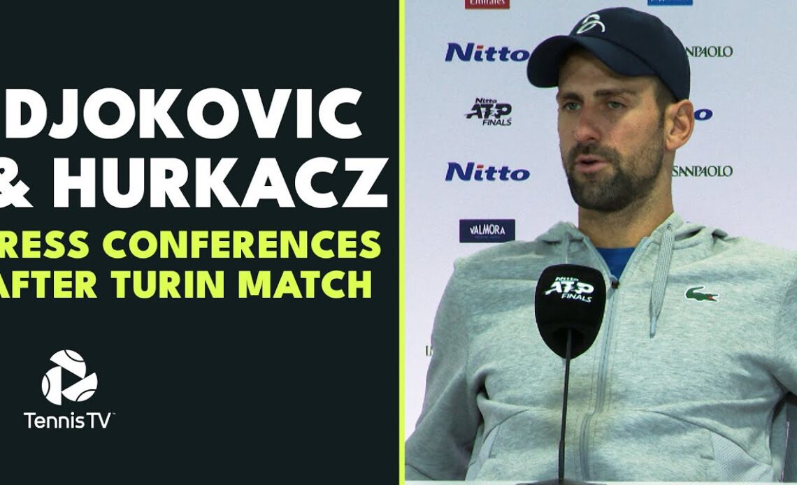 "It's Amazing News That Nadal Will Be Back": Djokovic & Hurakcz React To Nitto ATP Finals Match 🗣