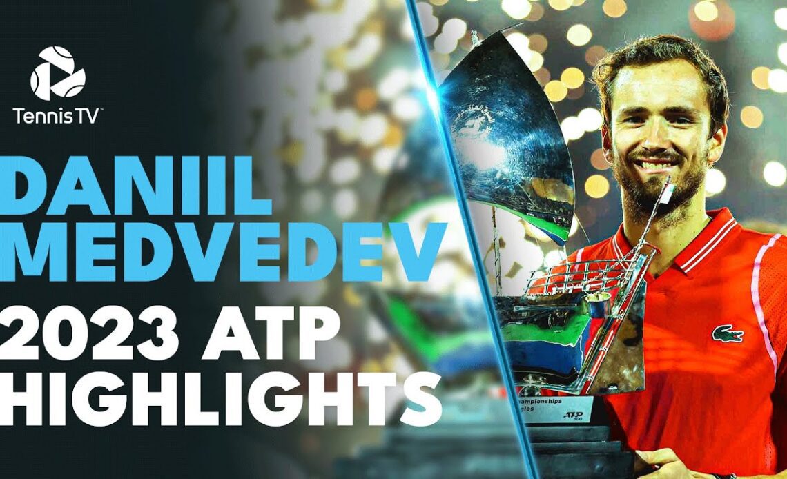 Daniil Medvedev: 2023 ATP Highlight Reel