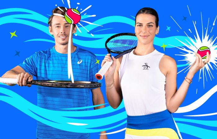De Minaur and Tomljanovic revealed as the new faces of Hot Shots Tennis | 7 December, 2023 | All News | News and Features | News and Events