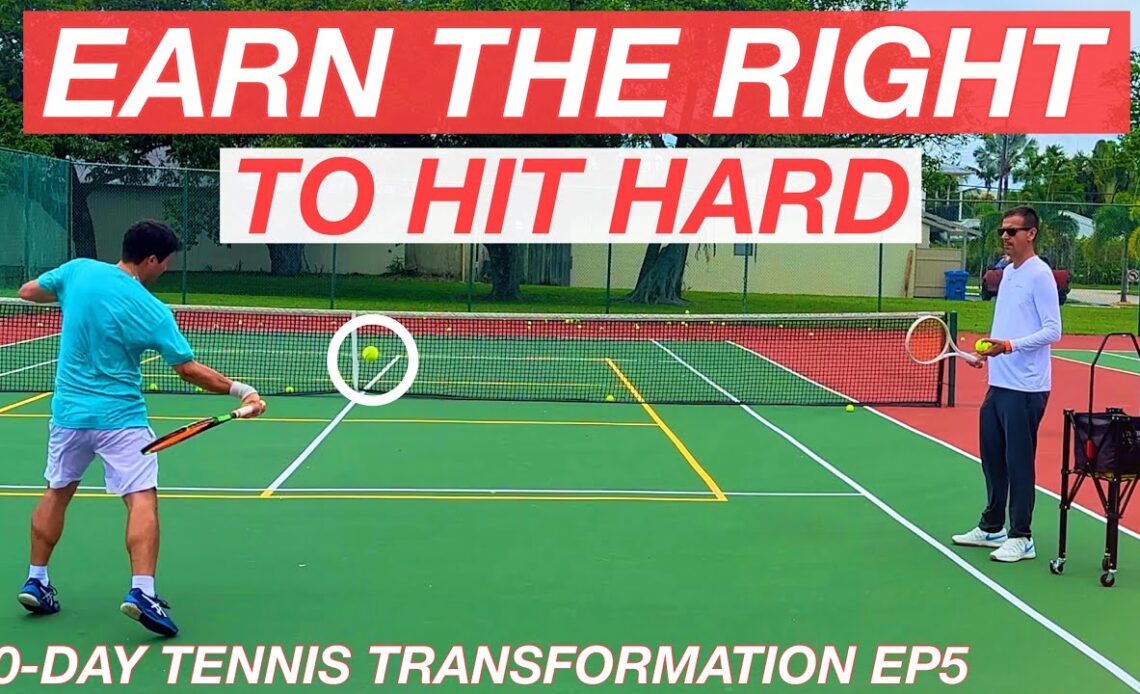 Developing Control & Power on the Forehand | 10-Day Tennis Transformation EP5