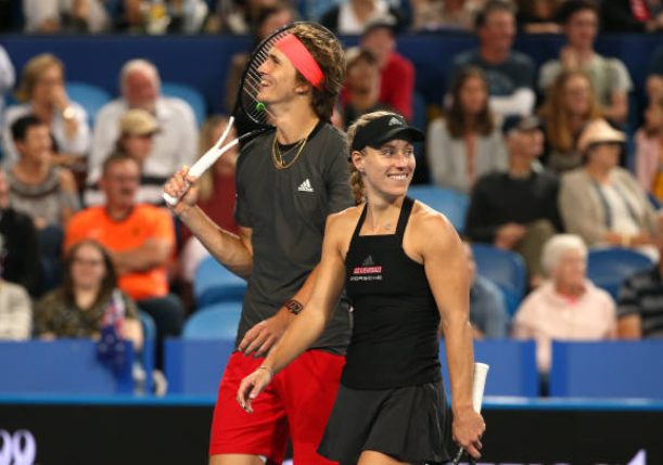 Kerber: Gold Bond with Zverev