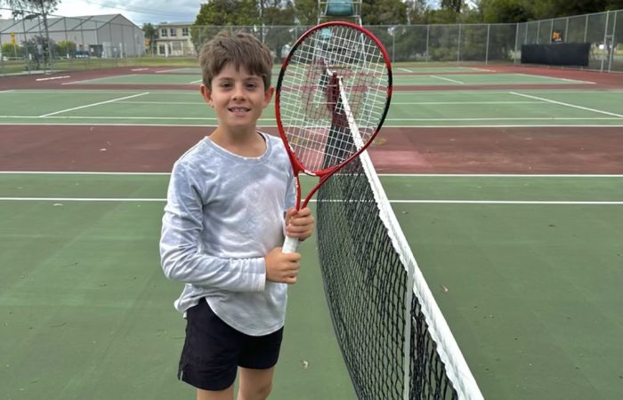 Lucky Hot Shots Tennis participant wins Australian Open 2024 experience | 27 December, 2023 | All News | News and Features | News and Events