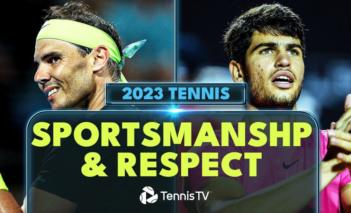 Sportsmanship & Respect Tennis Moments in 2023 🤝