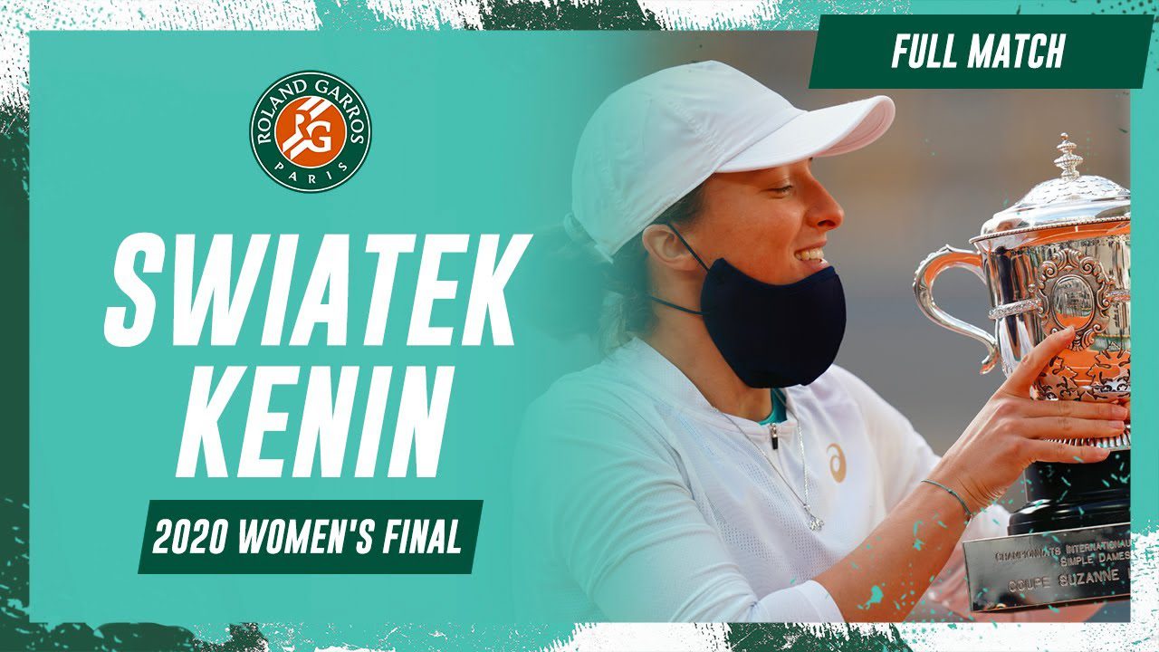 Swiatek vs Kenin 2020 Women's final Full Match | Roland-Garros
