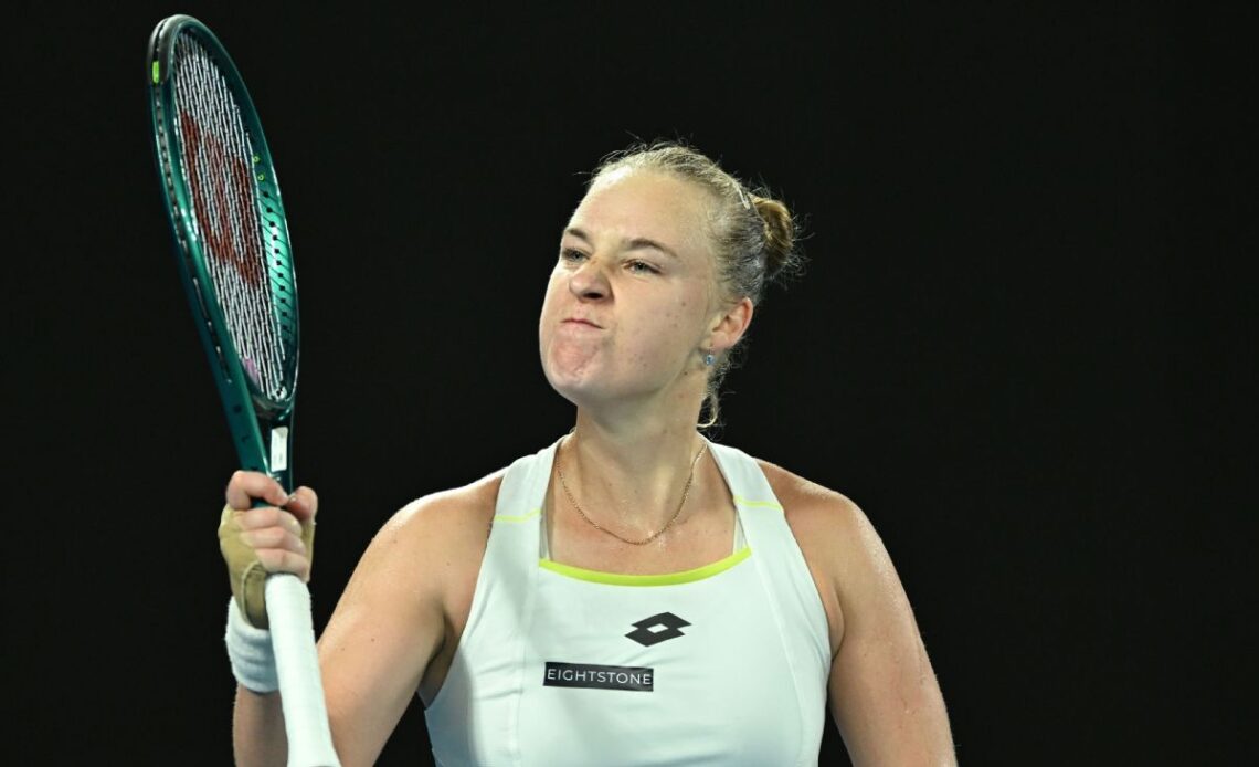 After record tiebreaker, Anna Blinkova upsets Elena Rybakina