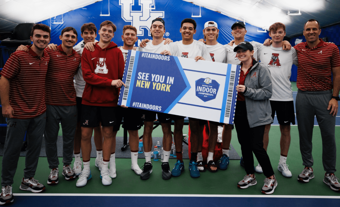 Alabama Punches Ticket to ITA Indoor Championship with 4-2 Win over No. 10 Kentucky