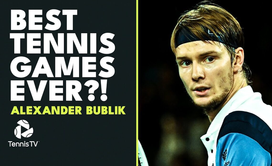 Alexander Bublik With The Two BEST Games Ever?! 😮‍💨 | Adelaide 2024
