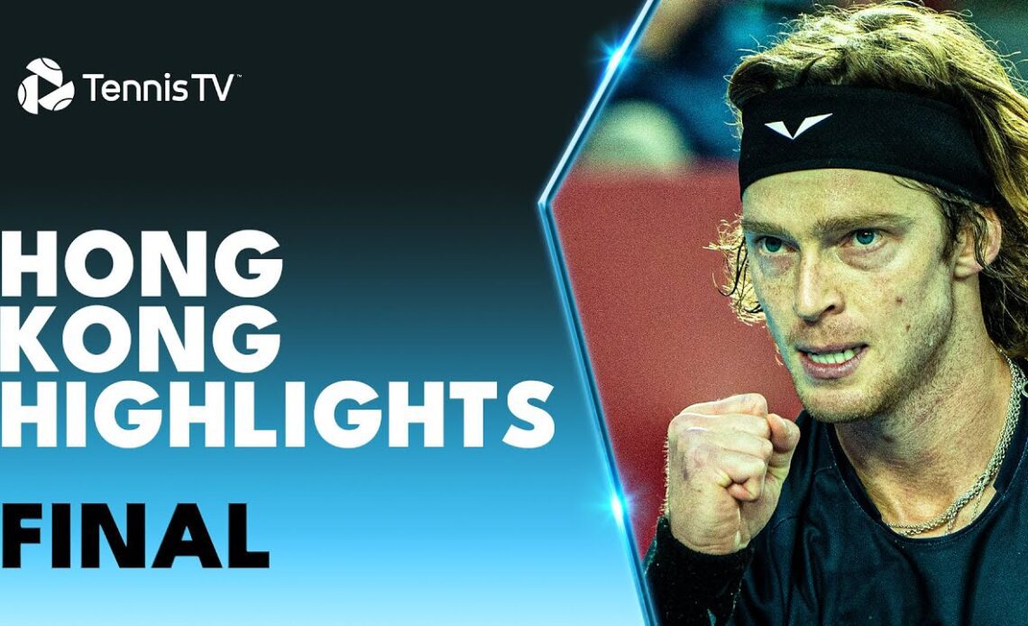 Andrey Rublev Faces Emil Ruusuvuori For The Title! 🏆 | Hong Kong Final 2024 Match Highlights