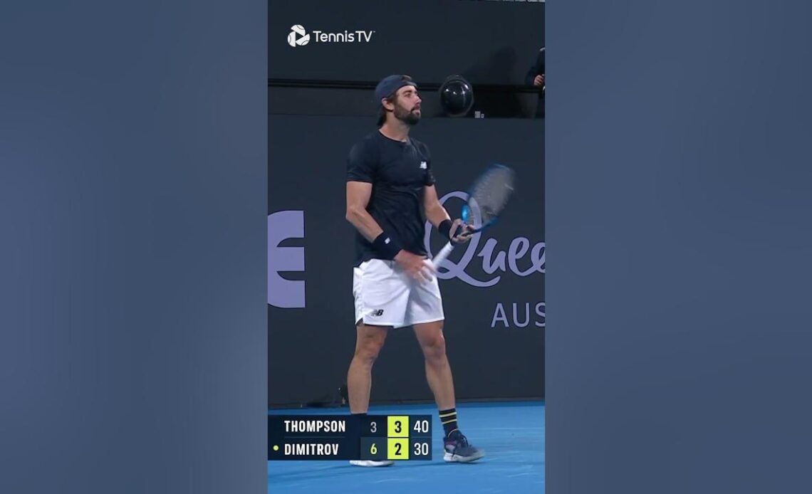 CLUTCH Grigor Dimitrov Hold From 0-40 🥶
