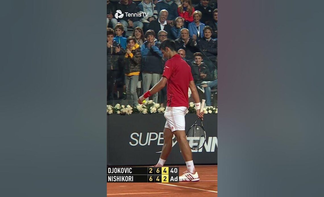 Djokovic Forgot He Had A Broken String 🤣