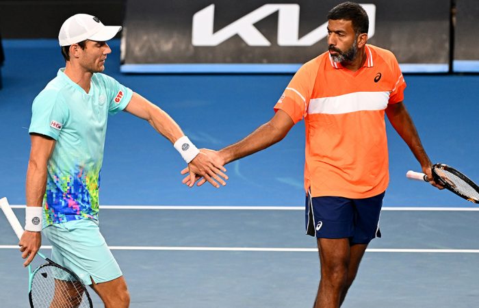 Ebden and Bopanna book spot in Australian Open quarterfinals | 22 January, 2024 | All News | News and Features | News and Events