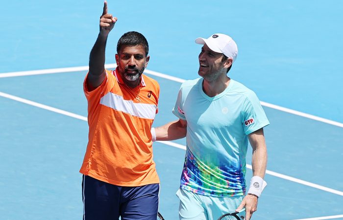 Ebden and Bopanna win thrilling doubles semifinal at Australian Open 2024 | 25 January, 2024 | All News | News and Features | News and Events