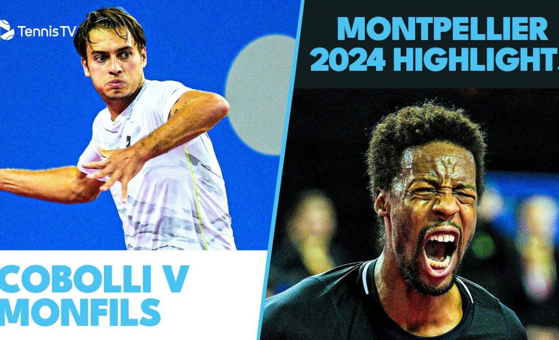 Flavio Cobolli vs Gael Monfils THRILLER 🤯 | Montpellier 2024 Highlights