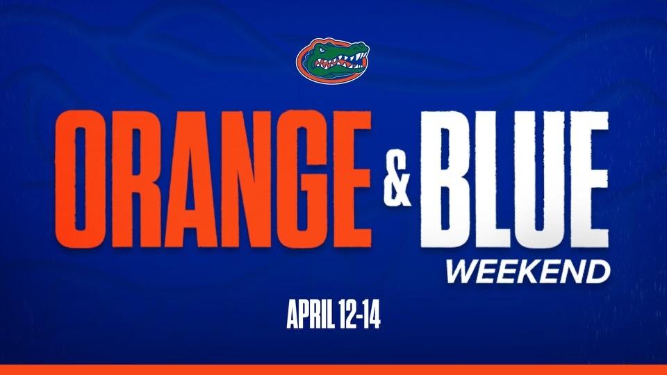 Gators Announce Action-Packed Orange & Blue Weekend for April 12-14