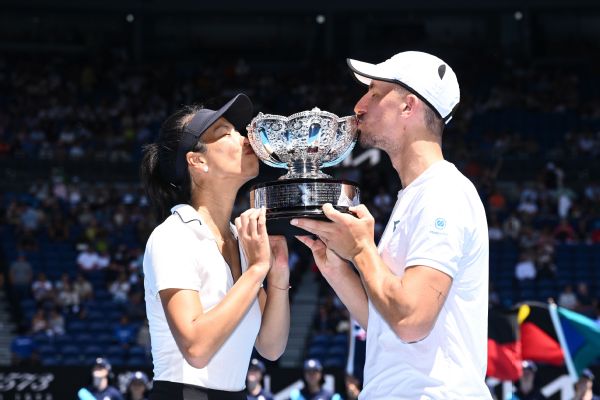 Hsieh, Zielinski win Australian Open mixed doubles title