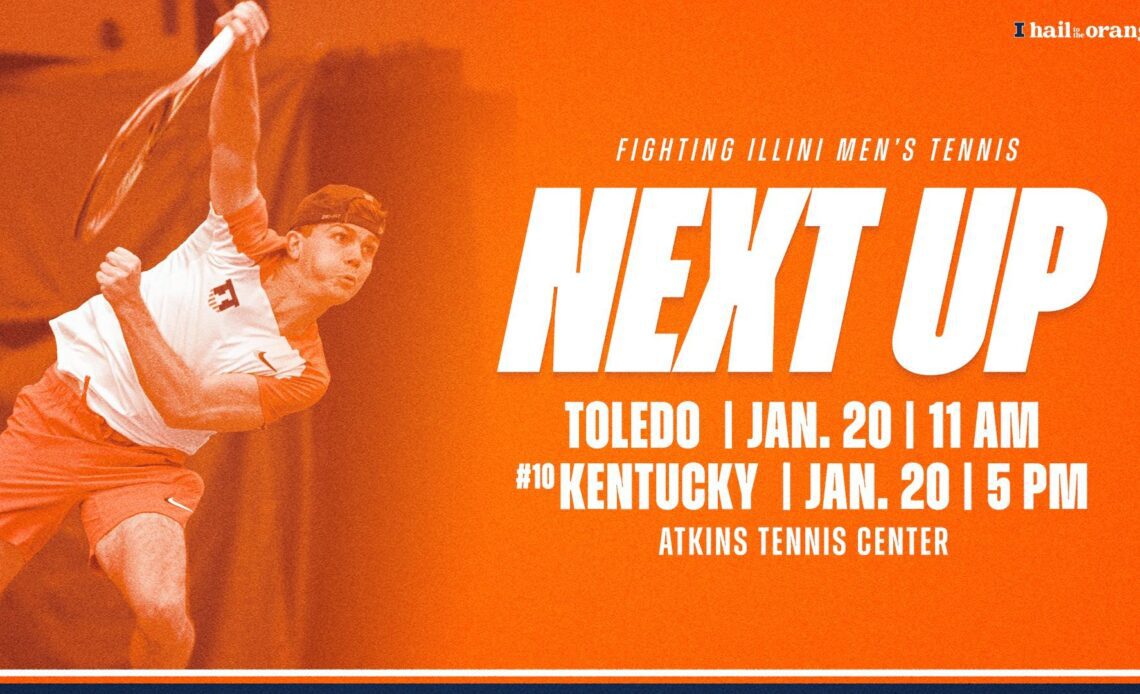 Illini Open Home Slate with Toledo, No. 10 Kentucky