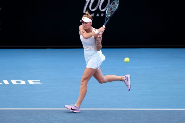 Marketa Vondrousova out of Adelaide tournament with hip injury
