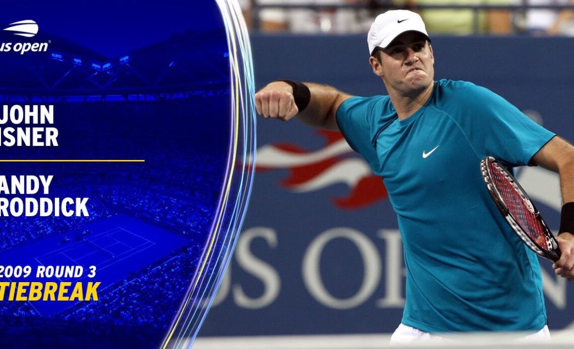 Match Tiebreak! | John Isner vs. Andy Roddick | 2009 US Open Round 3