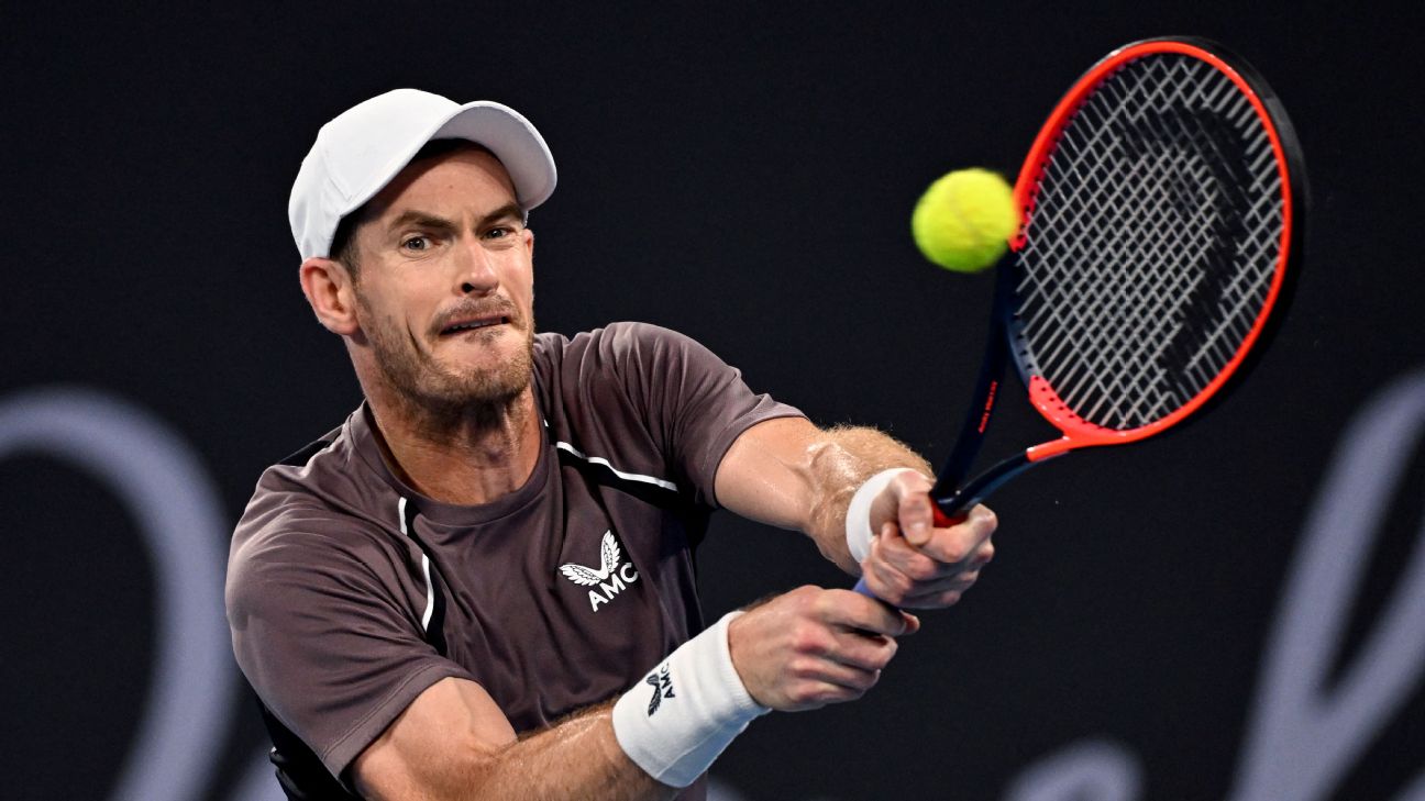 Murray Starts 2024 Season With First Round Defeat In Brisbane VCP Tennis   Murray Starts 2024 Season With First Round Defeat In Brisbane 