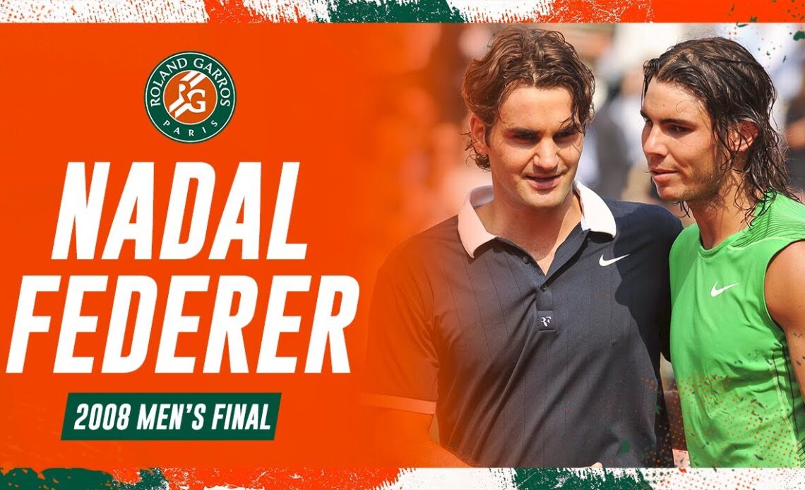 Nadal vs Federer 2008 Men's Final | Roland-Garros Classic Match