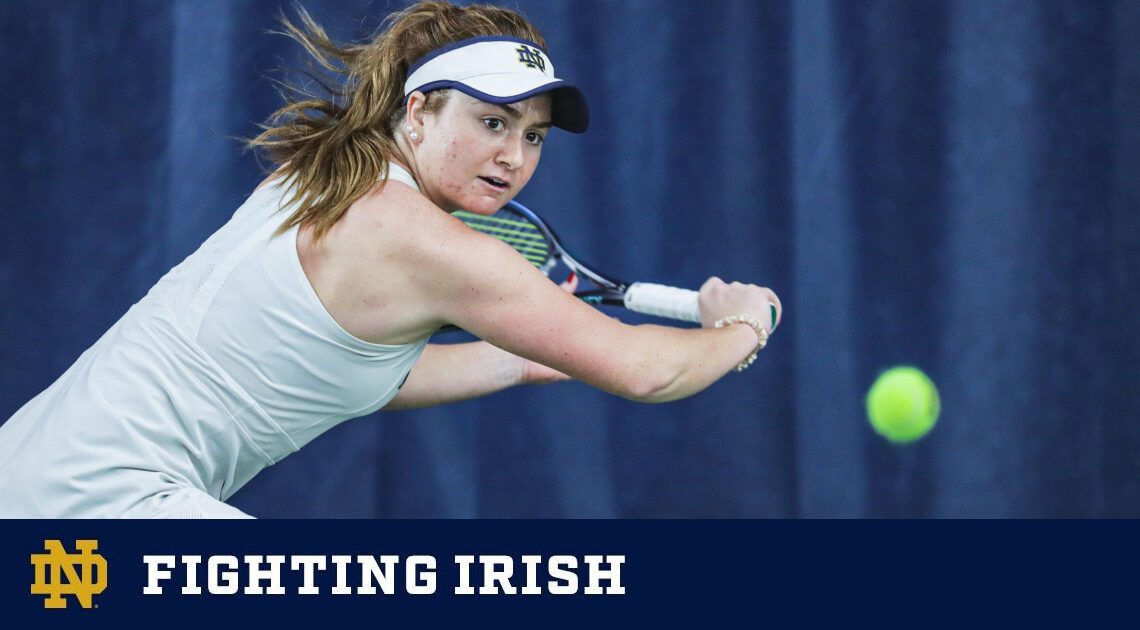 Notre Dame Bounces Back To Defeat Kansas At ITA Kickoff – Notre Dame Fighting Irish – Official Athletics Website