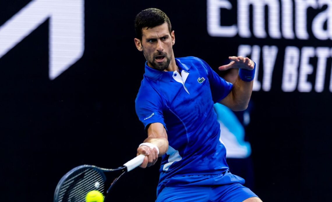Novak Djokovic outlasts Dino Prizmic at Australian Open