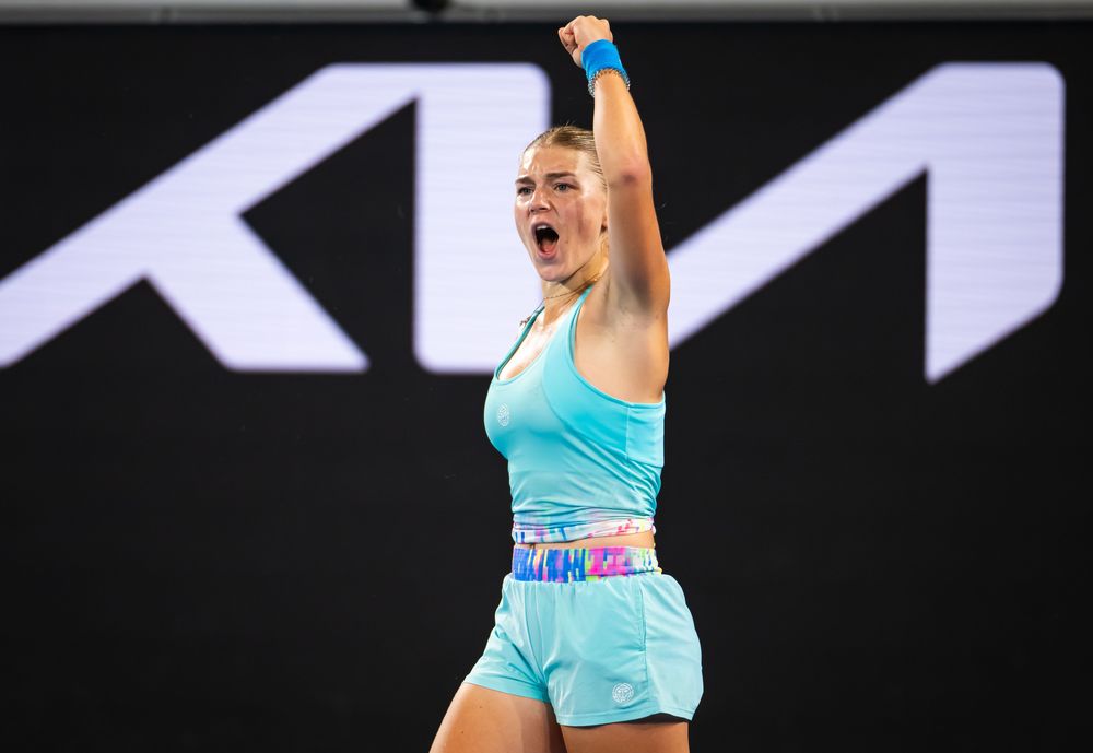 Maria Timofeeva, 20, entered the Top 100 on Jan. 29 after reaching the Australian Open fourth round as a qualifier (defeating Caroline Wozniacki and Beatriz Haddad Maia) in just her third tour-level main draw.