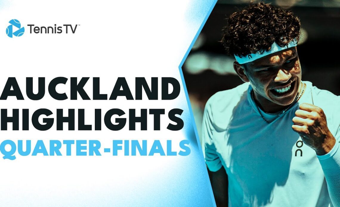 Shelton Battles Carballes Baena, Fils & Daniel In Action | Auckland 2024 Highlights Quarter-Finals