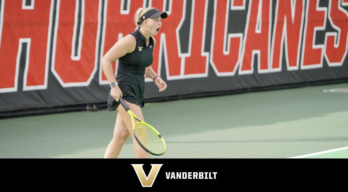 Vanderbilt Women's Tennis | Miami Weekend Concludes for Vanderbilt