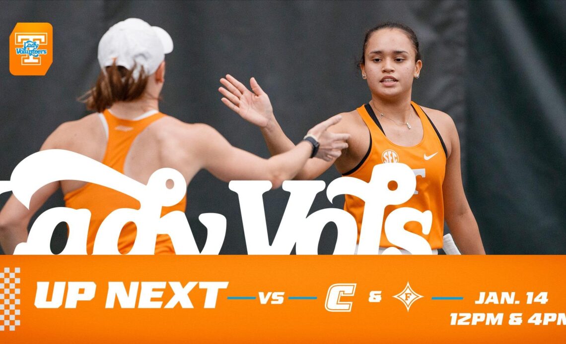 WOMEN’S TENNIS CENTRAL: #18 Tennessee Hosting Furman and Chattanooga