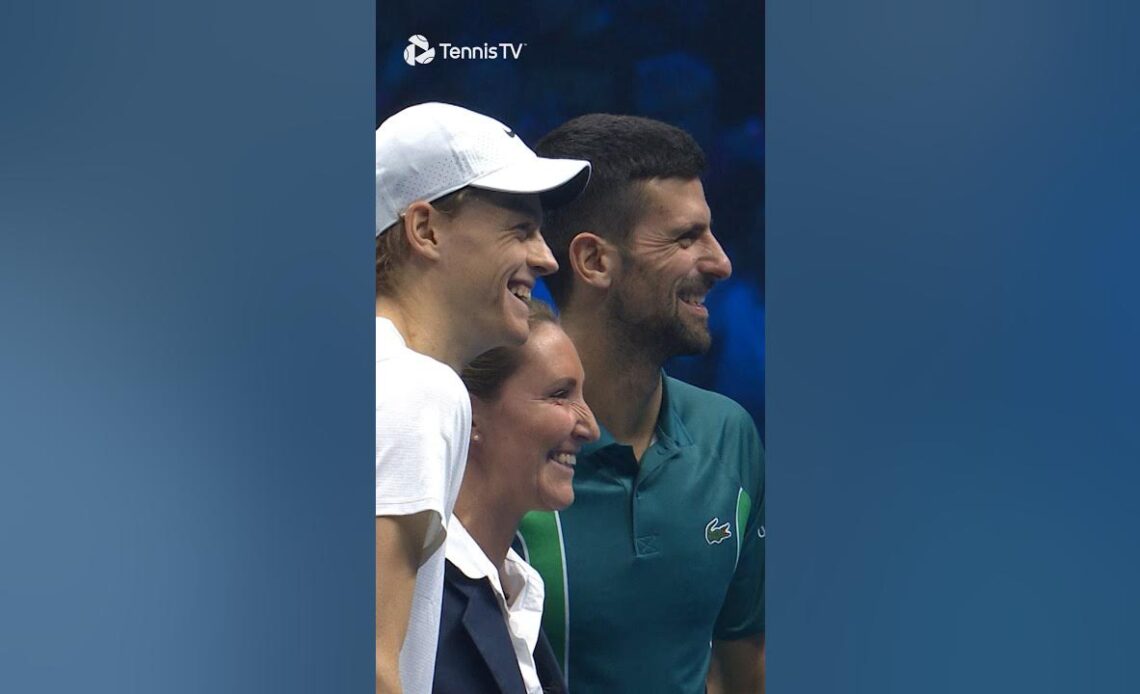 Who’s hyped for Jannik Sinner vs Novak Djokovic? 🔥