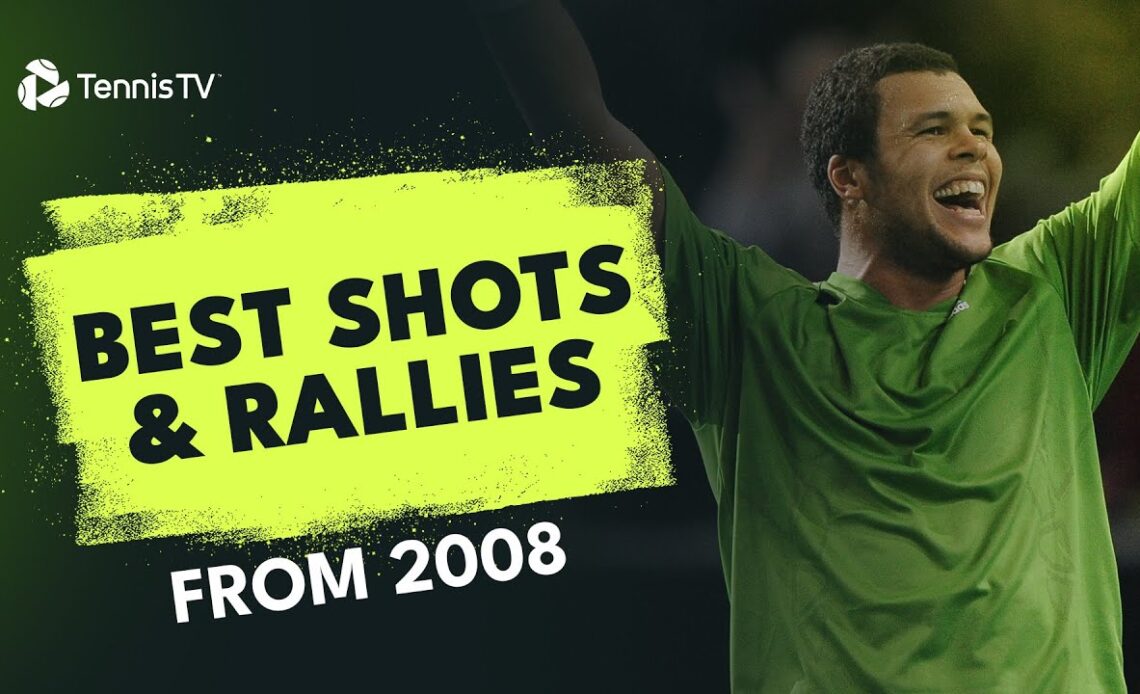 20 AMAZING Shots & Rallies From The Year 2008! 🤩