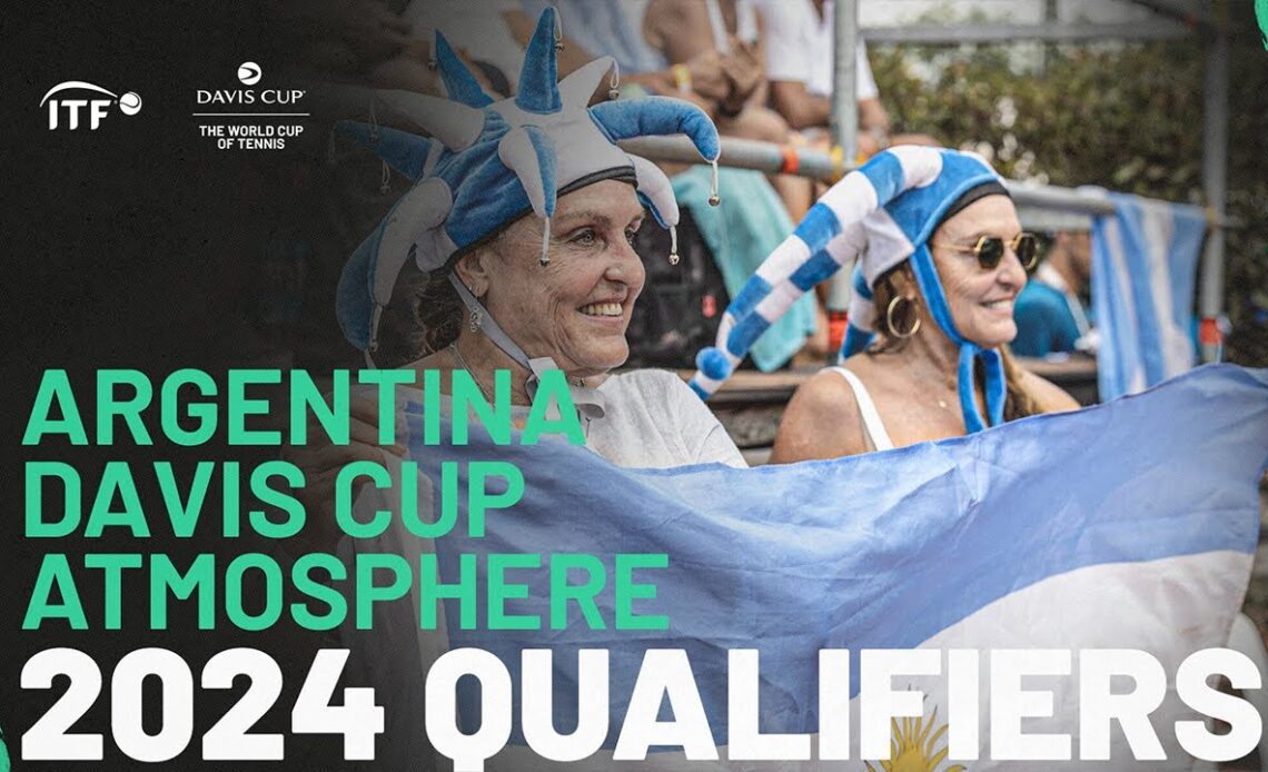 BEST FANS IN THE WORLD? Argentina's Davis Cup players praise their supporters