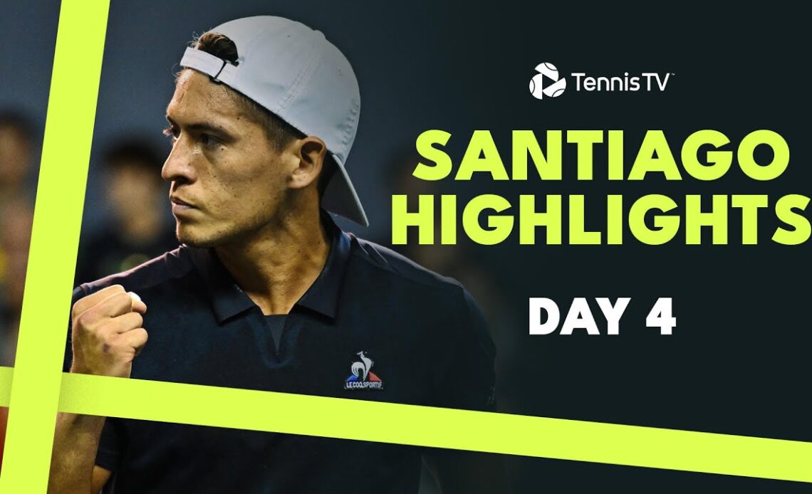 Baez Back In Action; Tabilo & Darderi also in action | Santiago 2024 Highlights Day 2