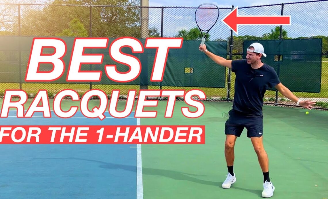 Best Racquets for the One-Handed Backhand