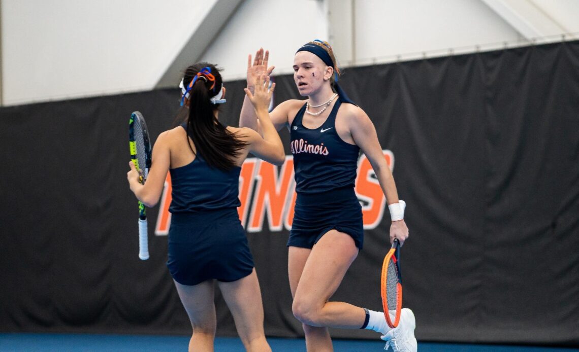 Big Weekend Ahead in Atkins Tennis Center as Illini Host Brown, Marshall