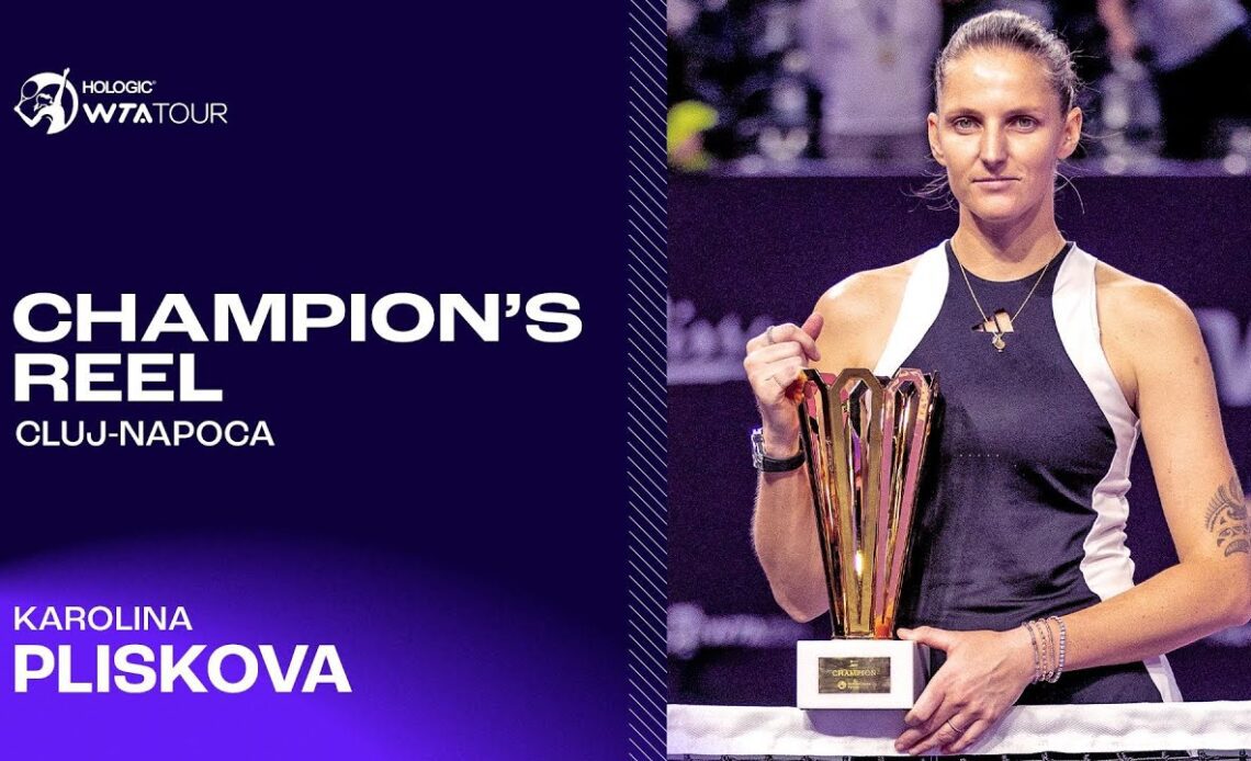 Cluj champ Karolina Pliskova's TOP PLAYS 🏆