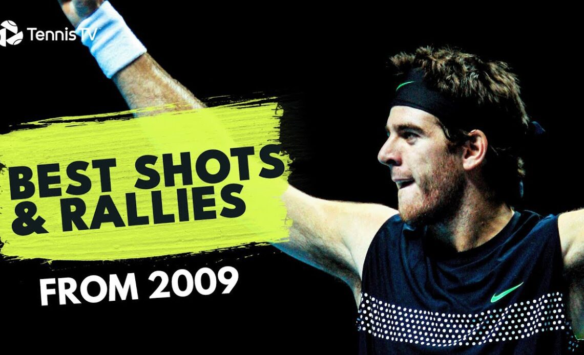 Djokovic, Federer, Nadal, Del Potro & More! | 20 Brilliant Shots & Rallies From 2009