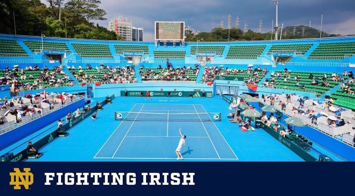 Dominko Defeats ATP No. 50 at Davis Cup – Notre Dame Fighting Irish – Official Athletics Website